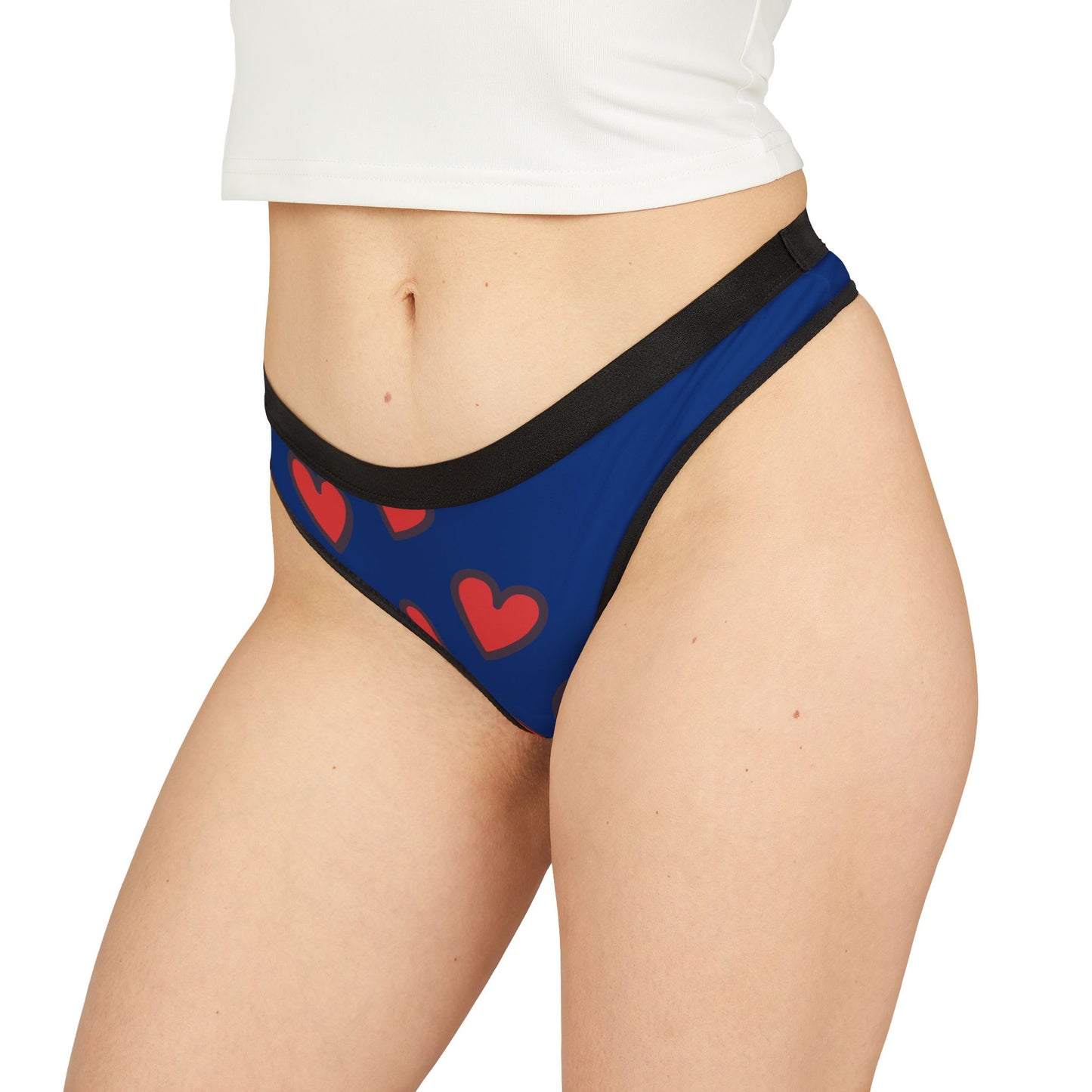 Heart to Heart: Women's Thongs (AOP)