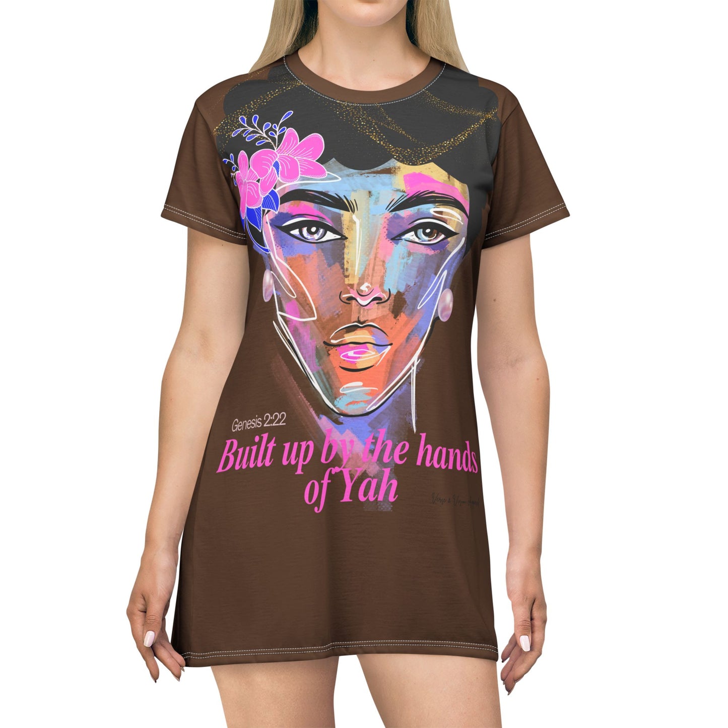 T-Shirt Dress (AOP)