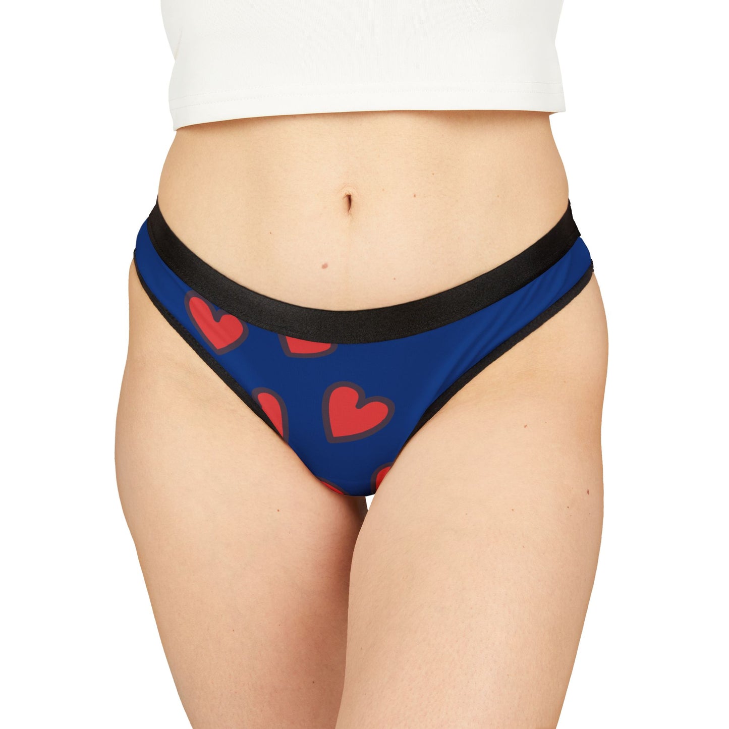 Heart to Heart: Women's Thongs (AOP)