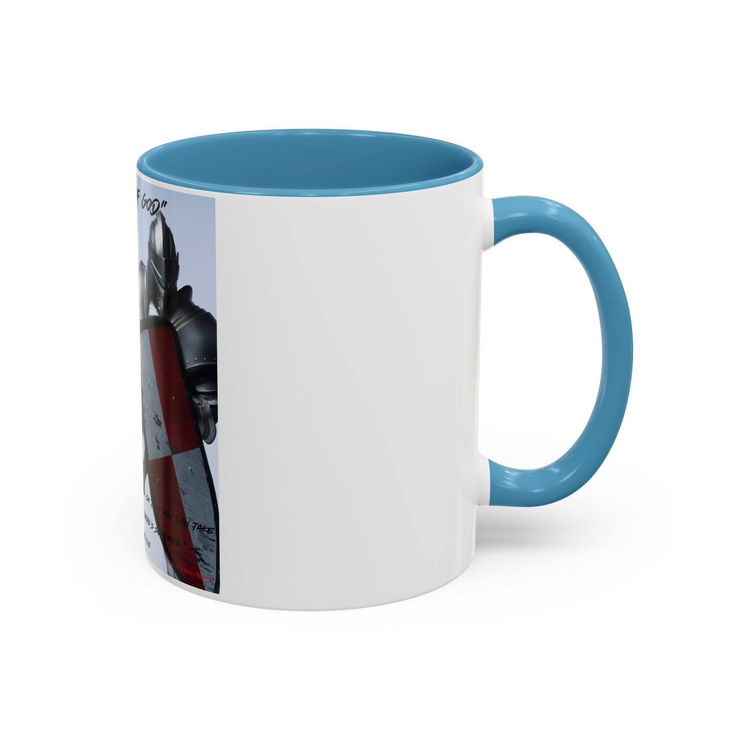 "Armor of God": Accent Coffee Mug (11, 15oz)