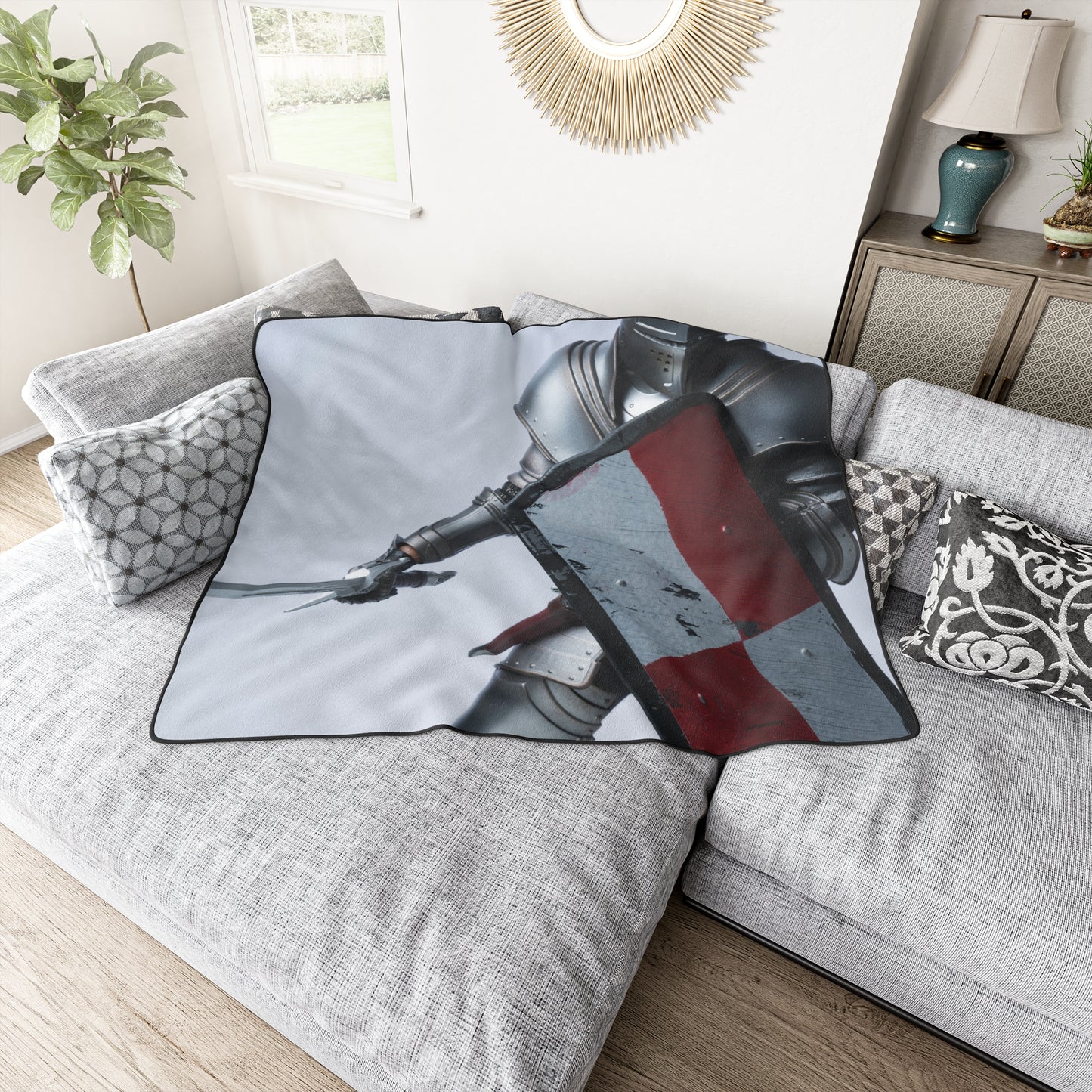 "Armor of God": Polyester Blanket