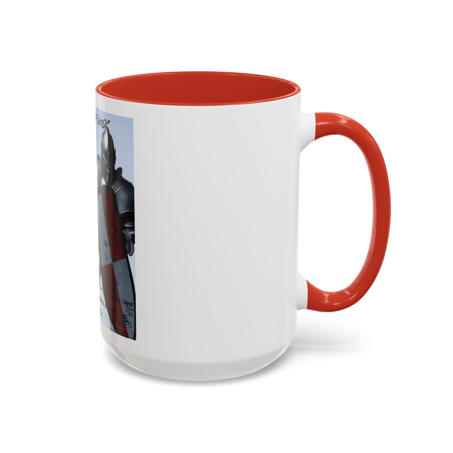 "Armor of God": Accent Coffee Mug (11, 15oz)