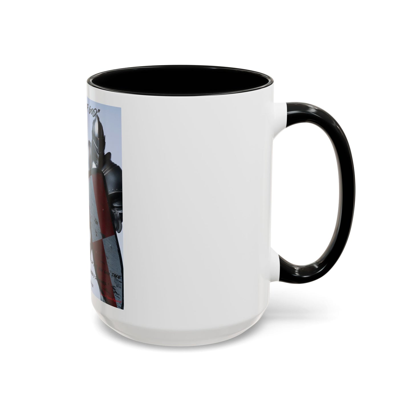 "Armor of God": Accent Coffee Mug (11, 15oz)