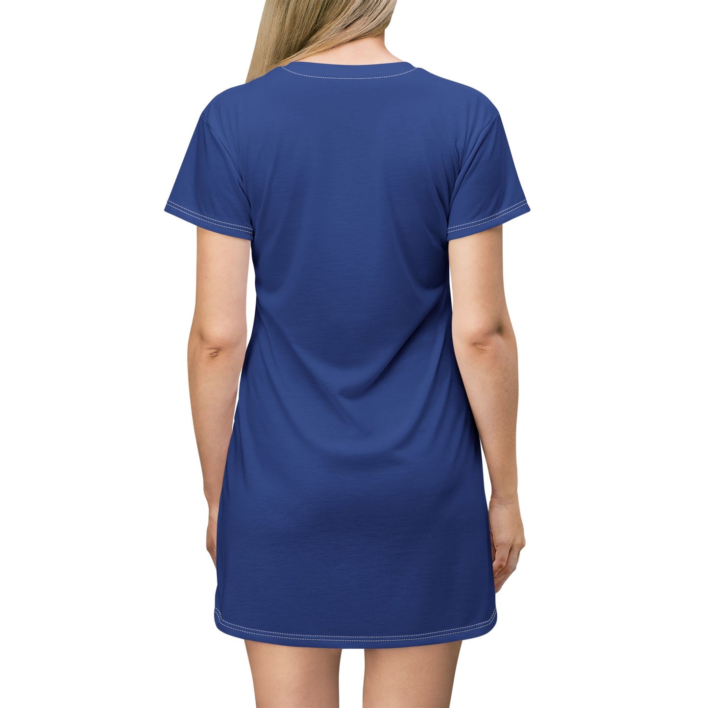 "Ruby, More Precious": T-Shirt Dress (AOP)