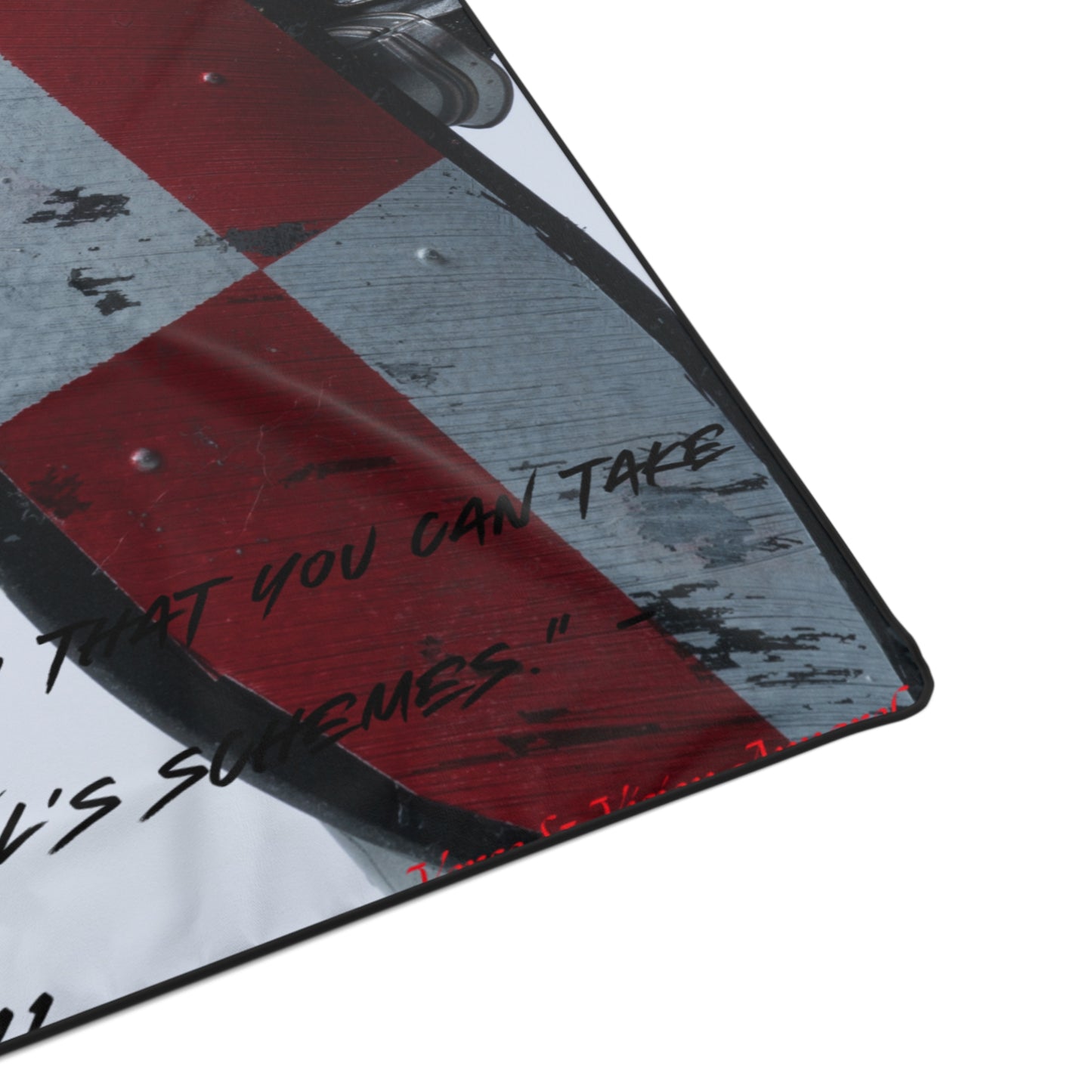 "Armor of God": Polyester Blanket