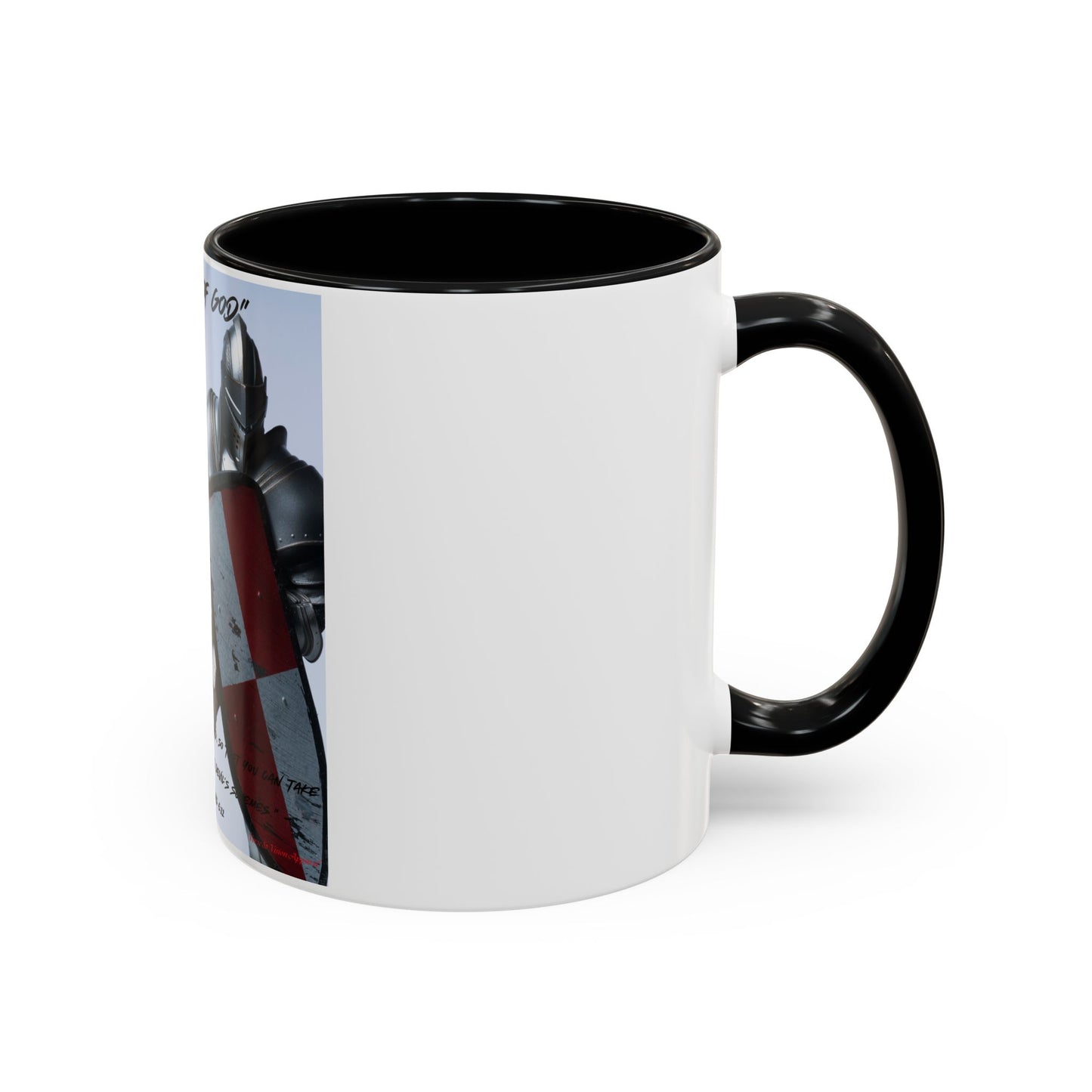 "Armor of God": Accent Coffee Mug (11, 15oz)